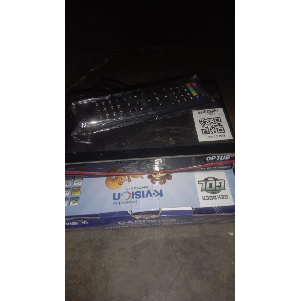 OPTUS - Receiver Decoder Parabola