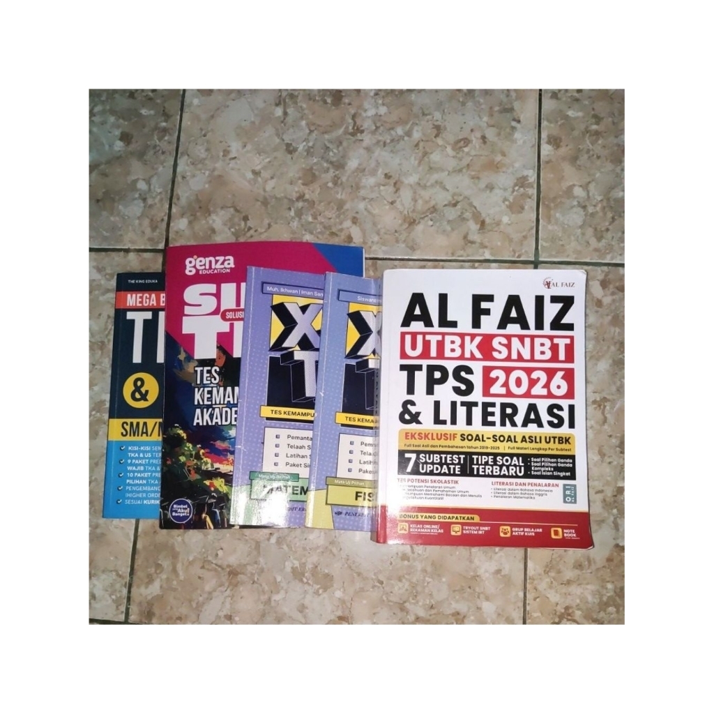 Buku wangsit PU, Literasi & PKPM, GO Umum semester 1, GO UTBK semester 2, GO super intensif UTBK, Er