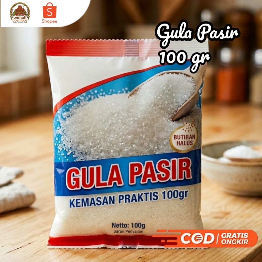 Gula Pasir Putih 100 Gr