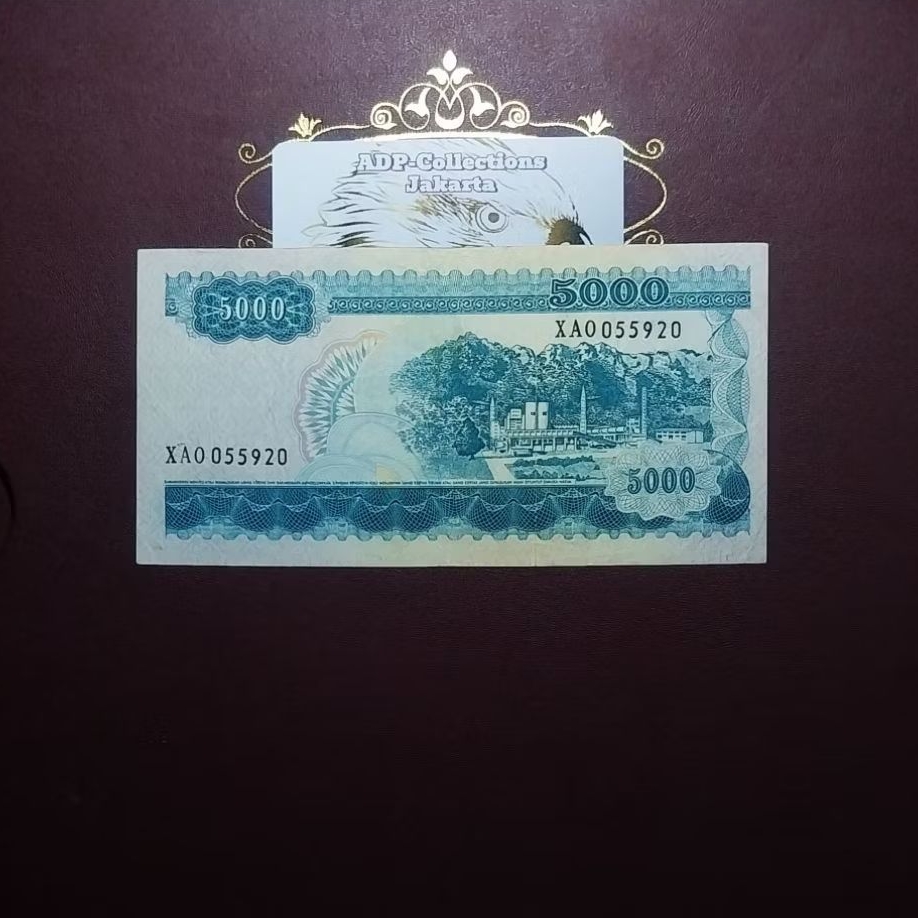 Uang Kuno 5000 Sudirman Seri X