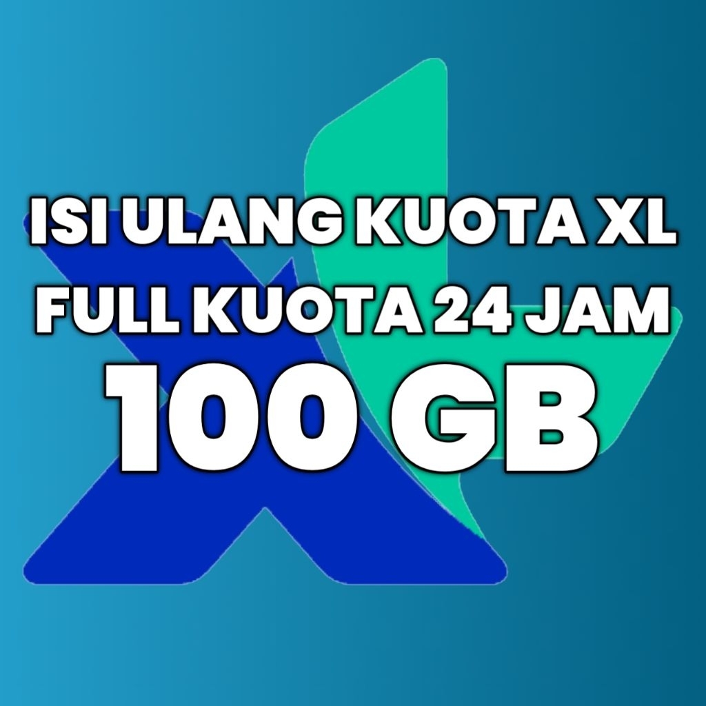 Beli Isi Ulang Kuota XL Flex Max 100 GB 24 Jam Bulanan Murah Aman Cepat Paket Data Internet XL Axiat