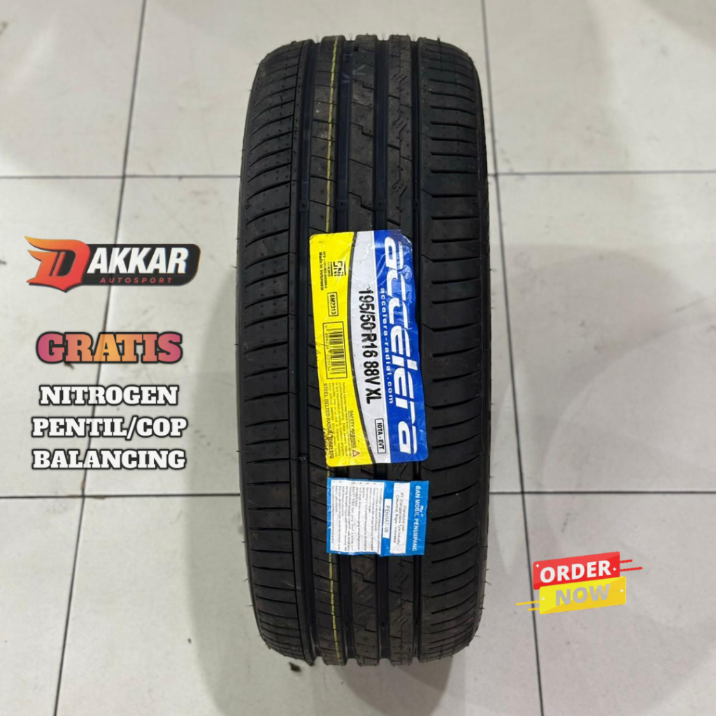 Ban Mobil 195/50 R16 Accelera Iota Evt Ban Tubles R16 Ukuran 195 50 16 Accelera