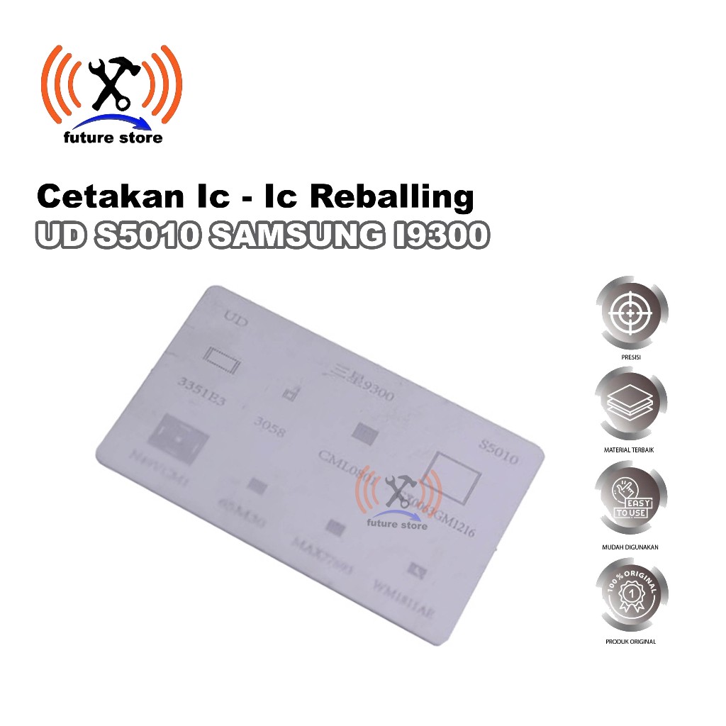 Cetakan IC Reballing UD S5010 Samsung I9300 BGA Stencil PCB Solder - Stencil Reballing IC UD S5010 S