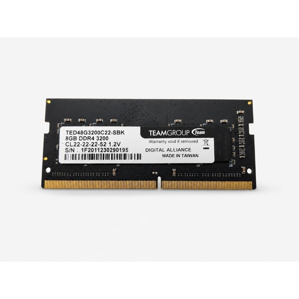 RAM 16GB (8GB X 2) 3200 DDR4 SODIMM