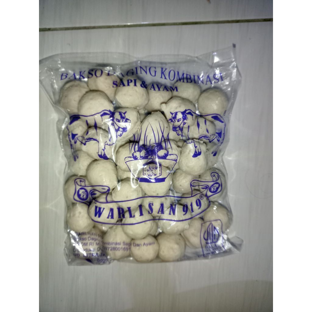 Bakso Warisan Isi 50pcs dengan Rasa Daging Sapi Asli