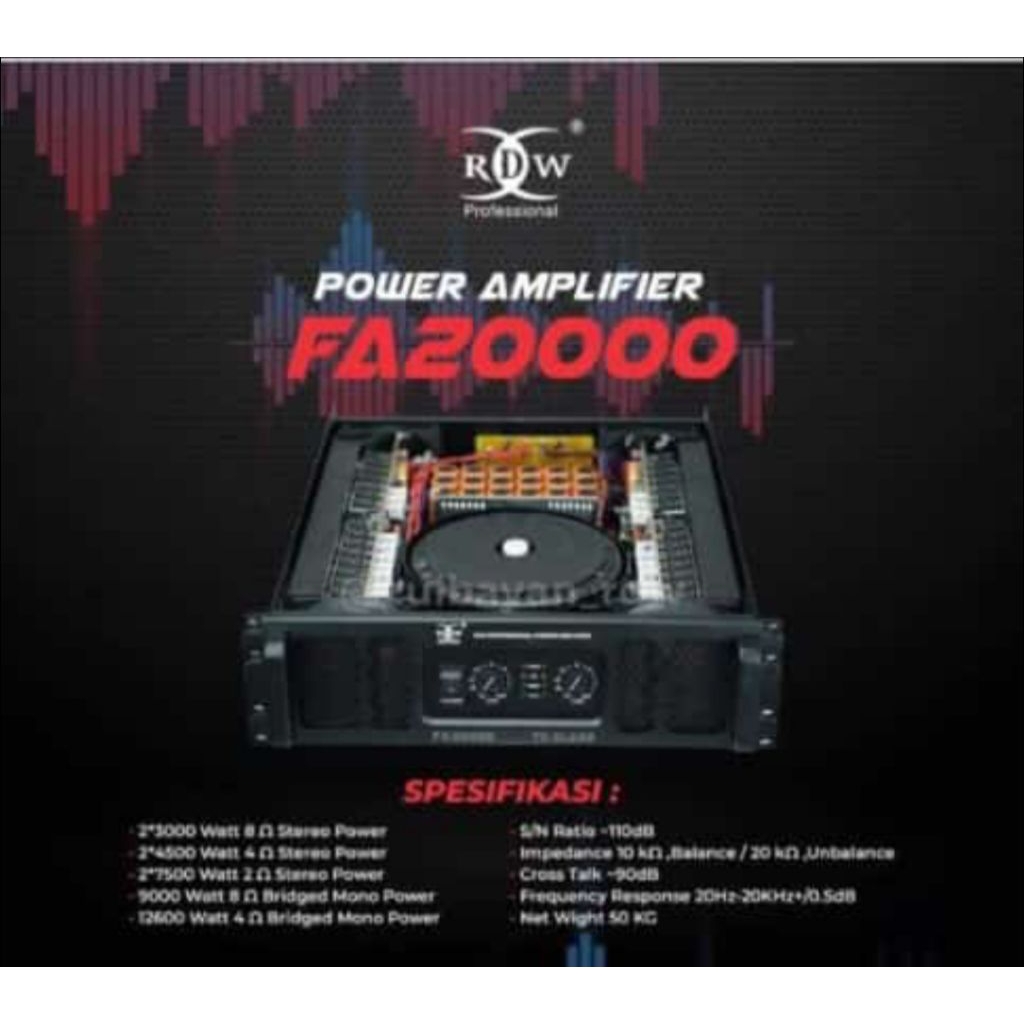 amplifier RDW fa20rb