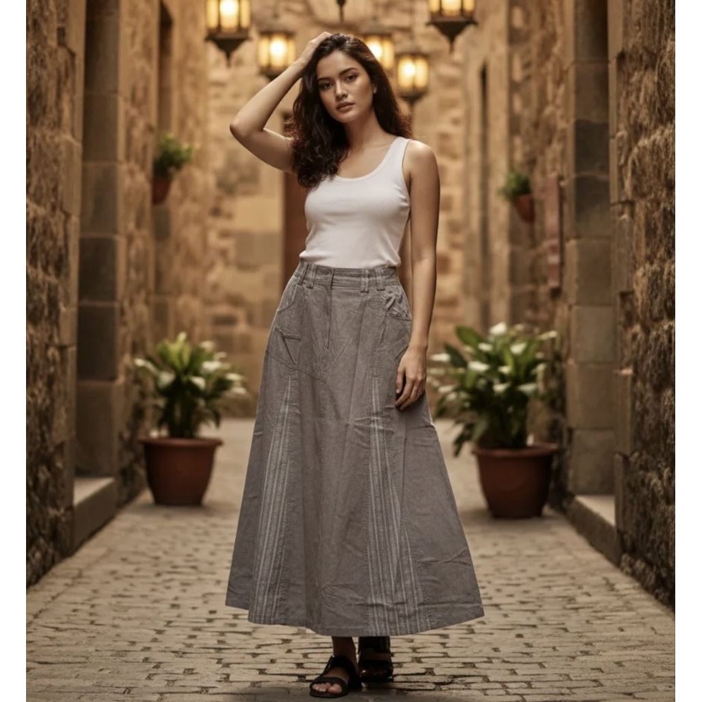 Rok panjang preloved