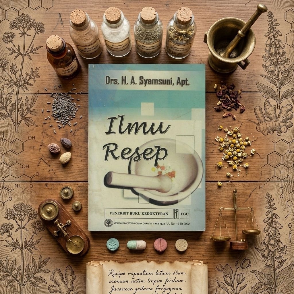 Buku Farmasi: Ilmu Resep + Analisis Obat (Spektrofotometri & Kromatografi)