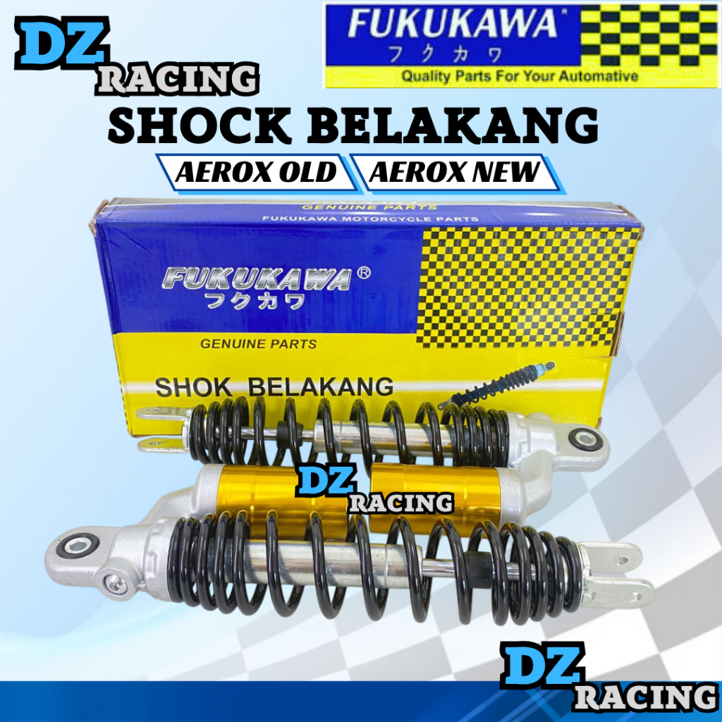 Shockbreaker Belakang Tabung AeroxTabung Fukukawa - Shock Belakang Aerox Tabung Fukukawa