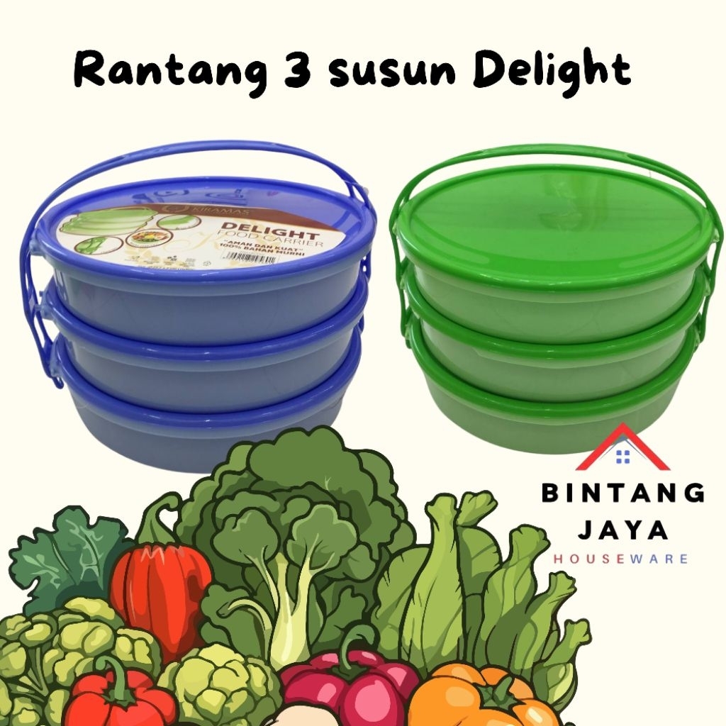 RANTANG SUSUN 3 || RANTANG SEKAT SUSUN 3 || RANTANG SUSUN 3 MURAH