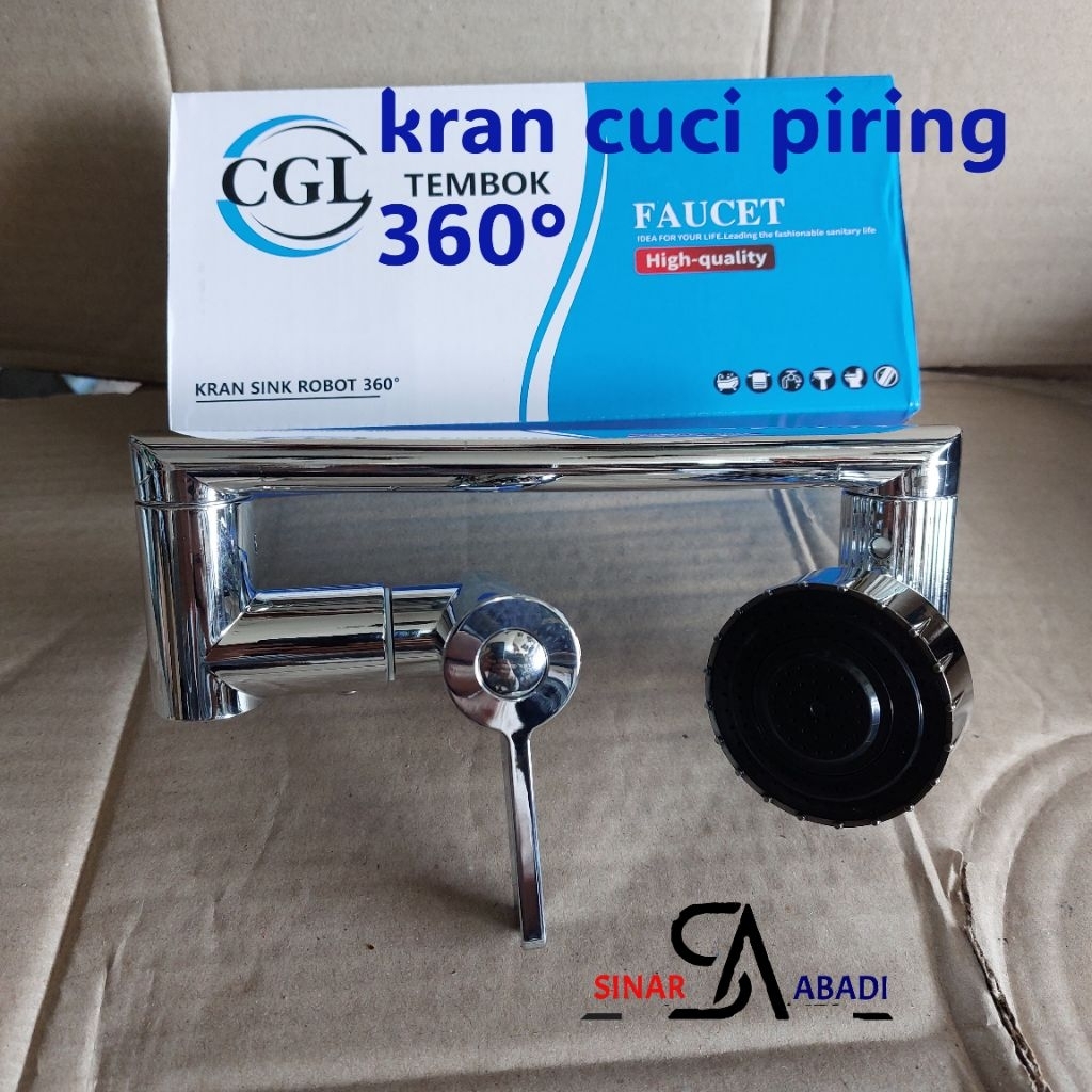 KERAN KRAN ANGSA SOANG CUCI PIRING 360°