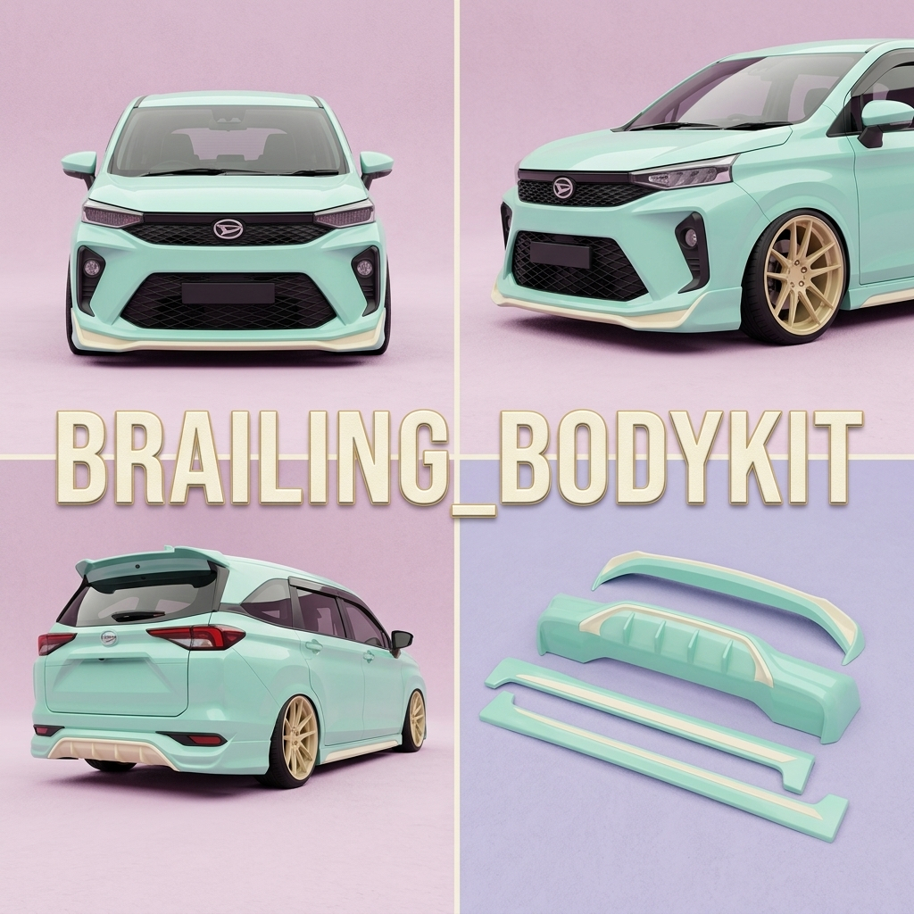 BODYKIT AVANSA 2022 BODY KIT AVANZA bodykit avanza 2022 Asli Duraplek