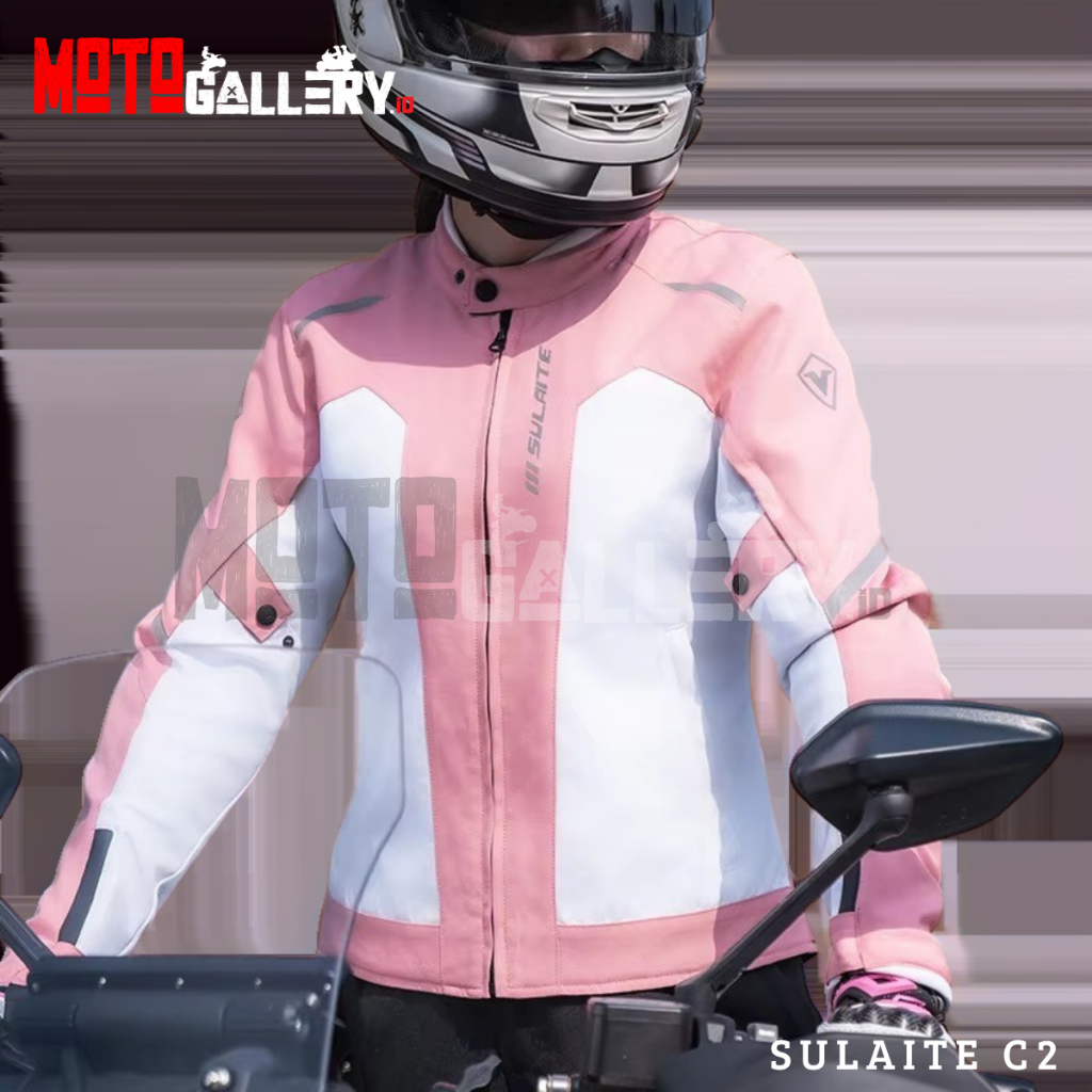Jaket Motor Wanita Protector CE2 Female Motorcycle Jacket Sulaite C2