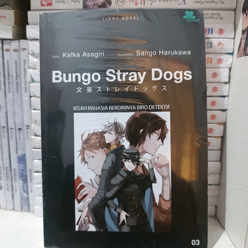 novel bungo stray dogs 3 kisah rahasia berdirinya biro detektif