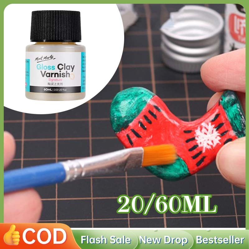 Varnish Clay Varnish Clay Glossy  20ml/60ml Varnish Glossy Clay Dan Varnish