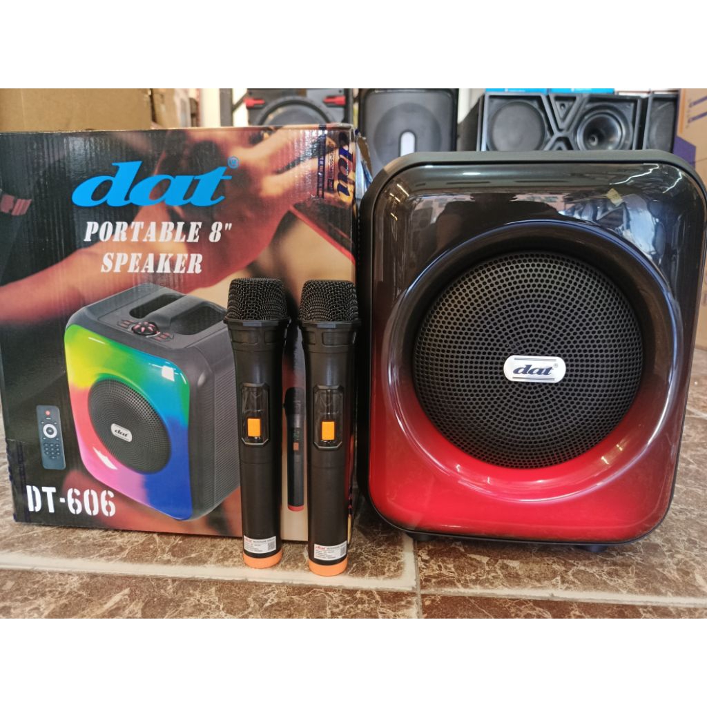speaker dat 8inch/speaker bluetooth 8inch DT 606