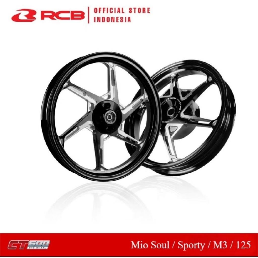 VELG RCB CT 600 ASLI RCB CT MALAYSIA MIO MIO SUOL FINO DlL