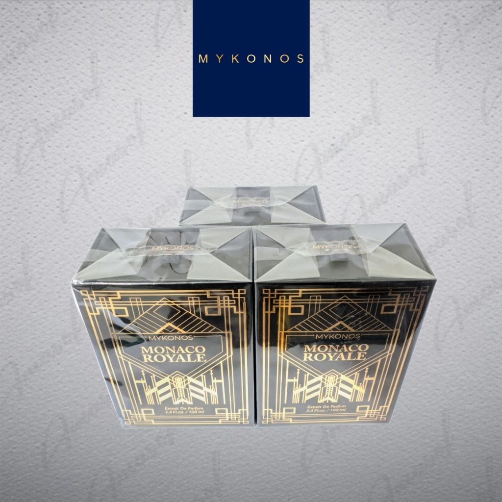 Mykonos Monaco Royale Extrait De Parfum 100ml - Mykonos Slow living, Verve, Enchanted - Original Myk