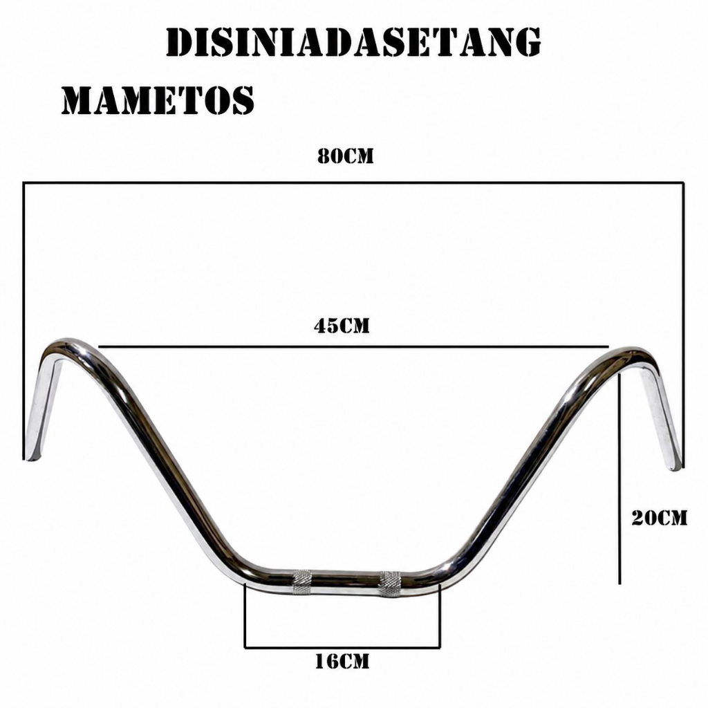 Stang Chopper Britisstyle Triumph Royalenfield SR400 KZ200 Thunder250 MAMETOS - Disiniadasetang