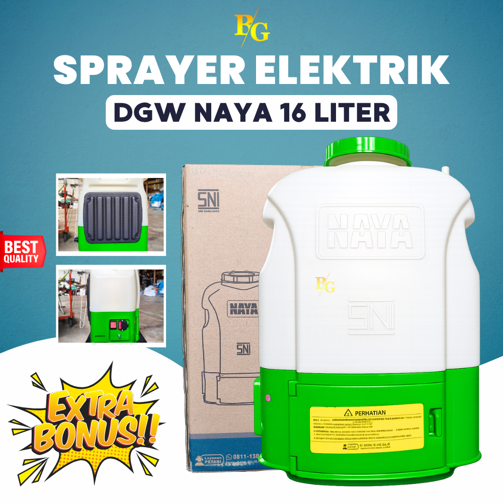 Sprayer DGW Elektrik 16 Liter Alat Semprot Hama