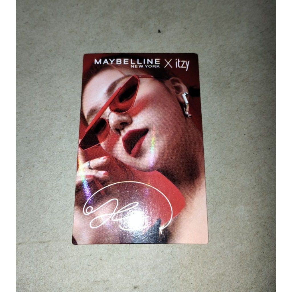 PC OFFICIAL YEJI ITZY x Maybelline new york