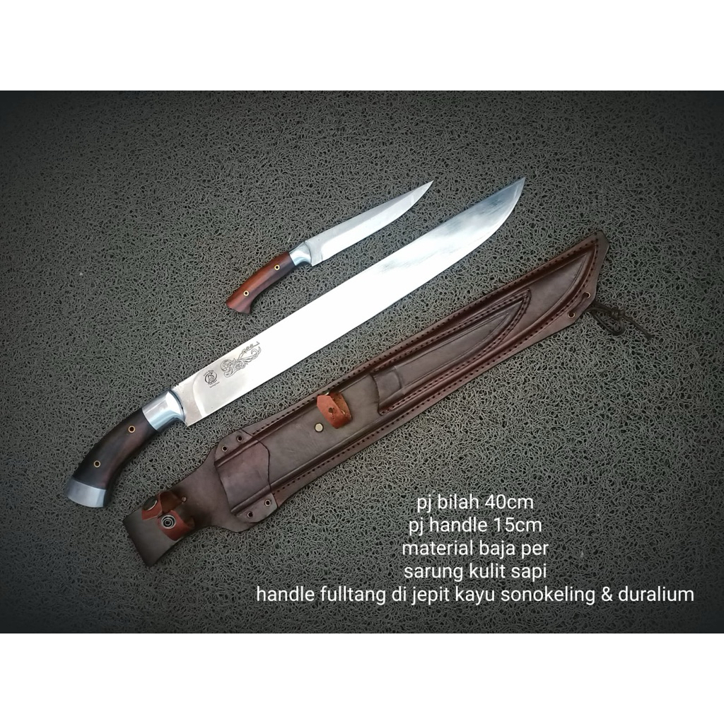 PISAU SEMBELIH JUMBO 40CM 1 SET BAJA PER
