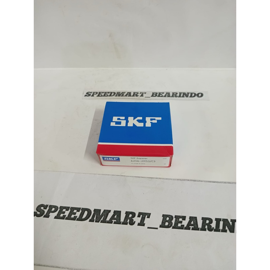Bearing 6206 2RSH C3 SKF Original 62062RSHC3 Tutup Karet