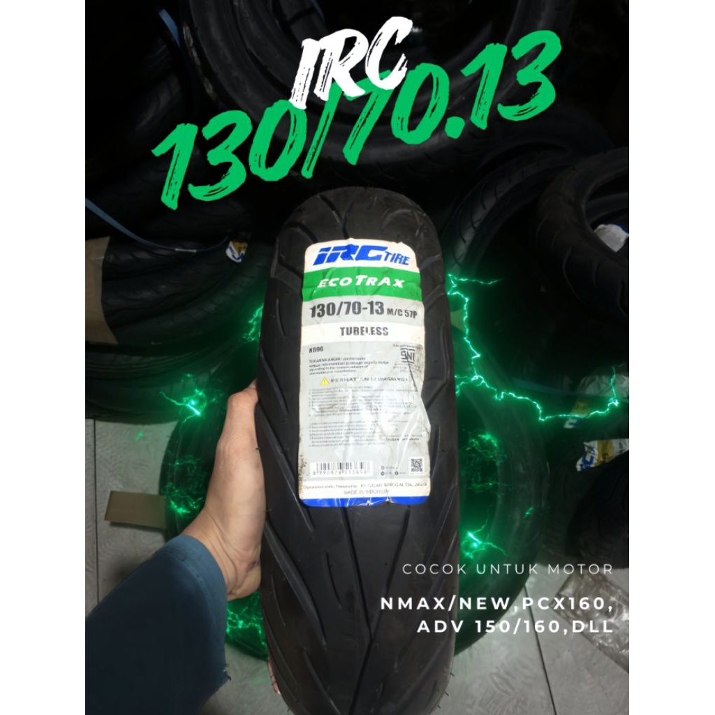 Ban Belakang IRC 130/70-13 Tubeless Original - NMAX New PCX 160 ADV 150