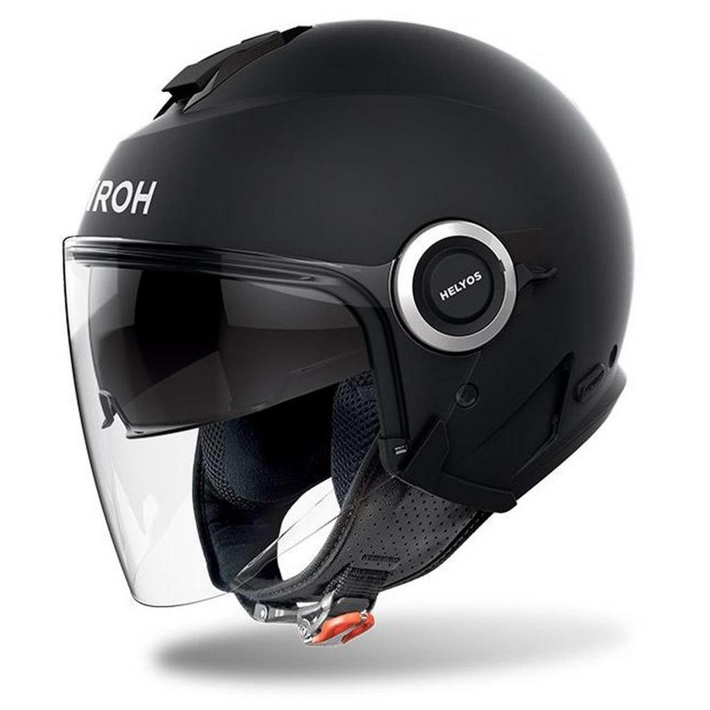 AIROH HELYOS BLACK MATT HALF FACE HELM AIROH HELYOS ORIGINAL