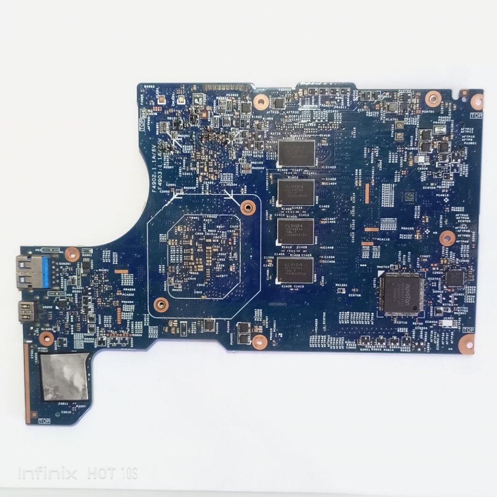 Motherboard mainboard mesin minus rusak acer aspire v5-132 series acer v5-132p intel ori
