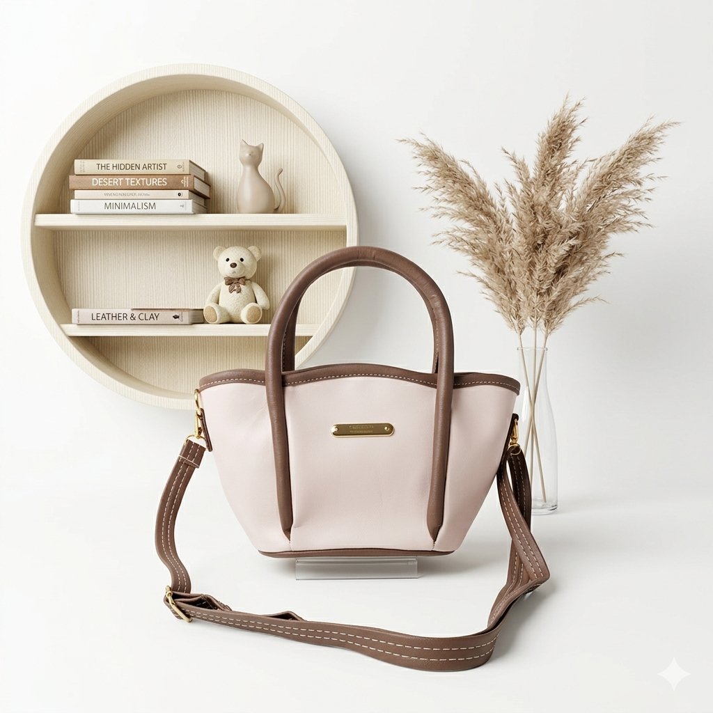 Amelbaghome Tas Wanita Levronka Motif Mewah elegan Berbunga buat Kondangan & Santai