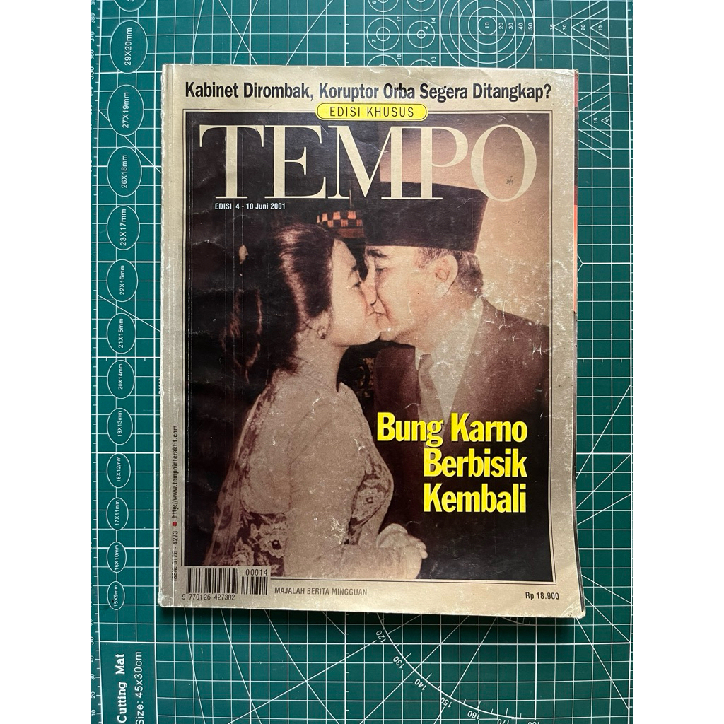 Majalah Tempo Edisi Khusus Tahun 2001 Juni