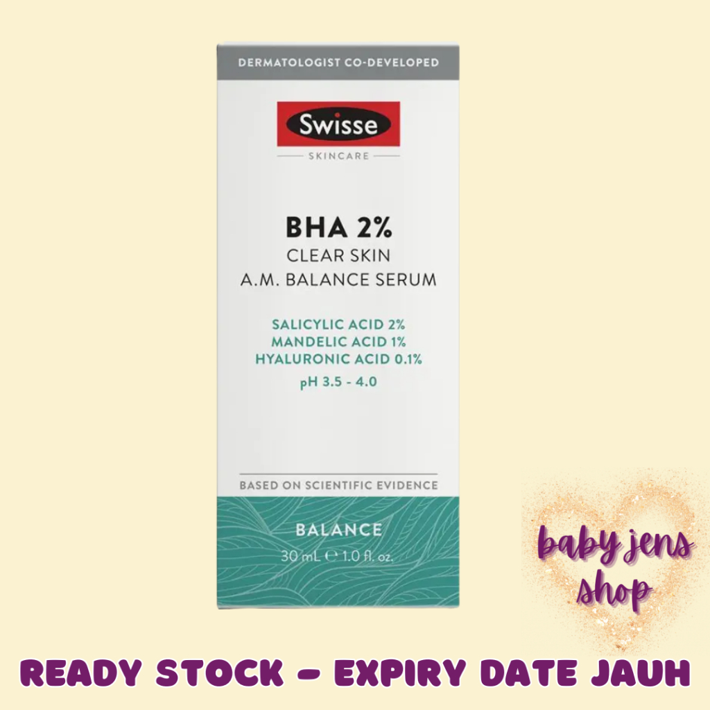 Swisse Skincare BHA 2% Clear Skin AM Balance Serum 30 ML