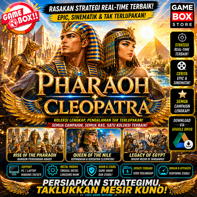PHARAOH AND CLEOPATRA  - PC GAMES