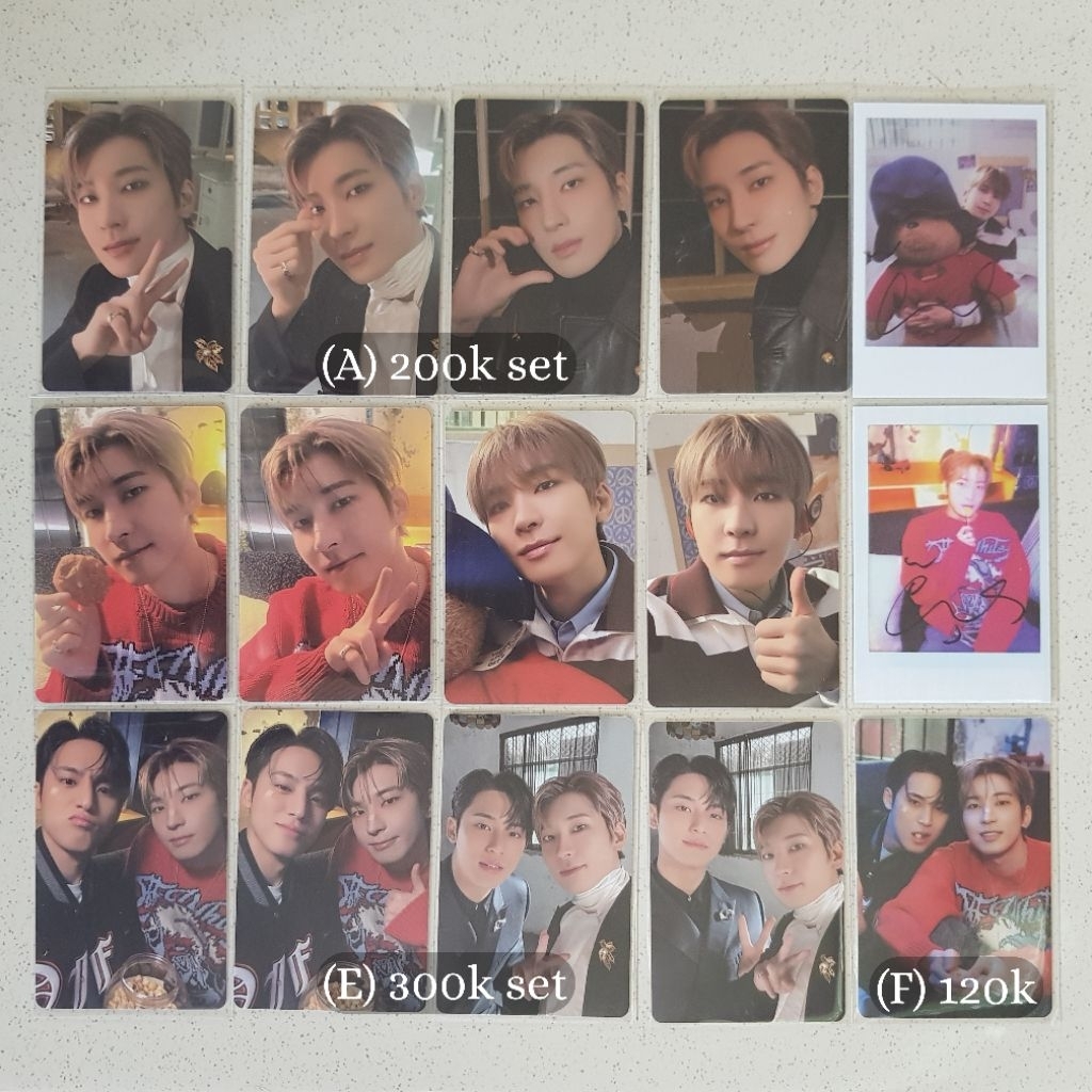 Photocard Seventeen Mingyu Wonwoo Minwon Official PC | Dicon White Midnight