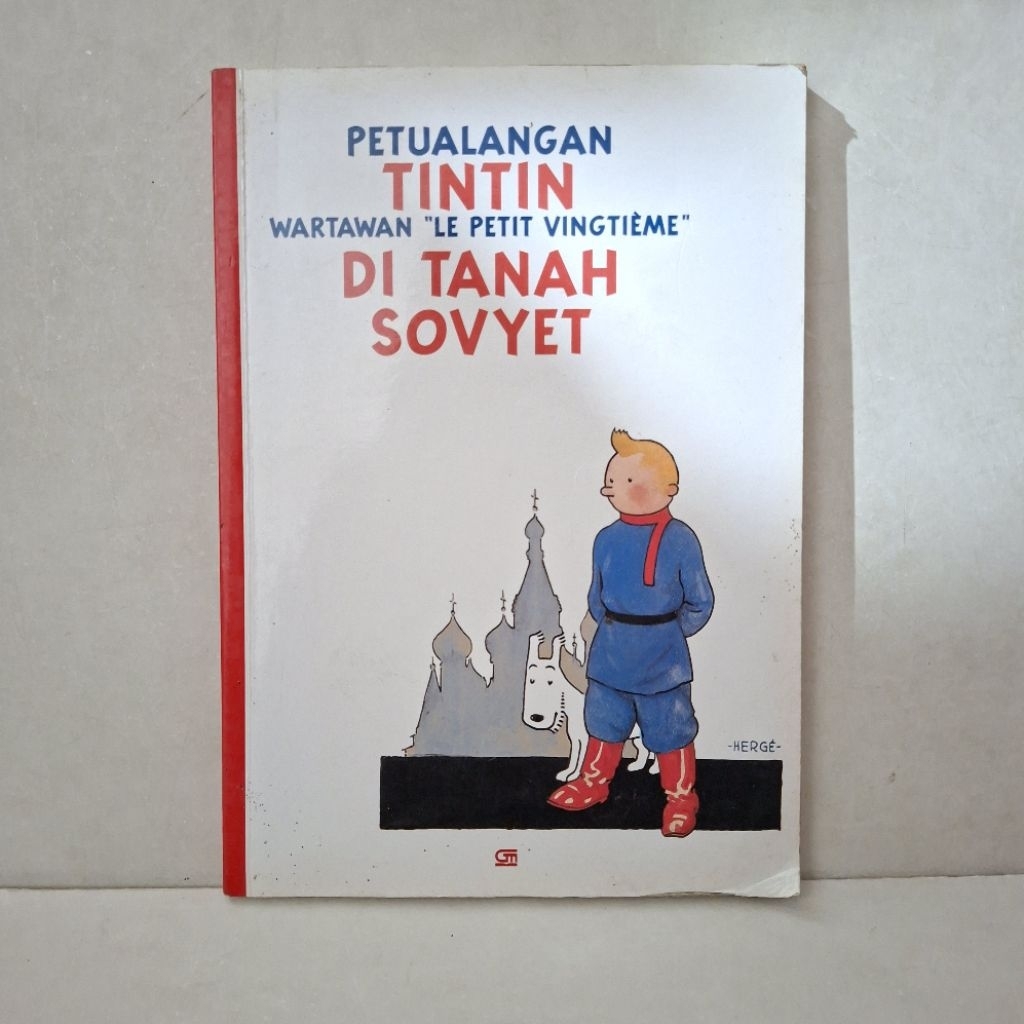 Buku Petualangan Tintin: Wartawan "Le Petit Vingtième" Di Tanah Sovyet — Herge