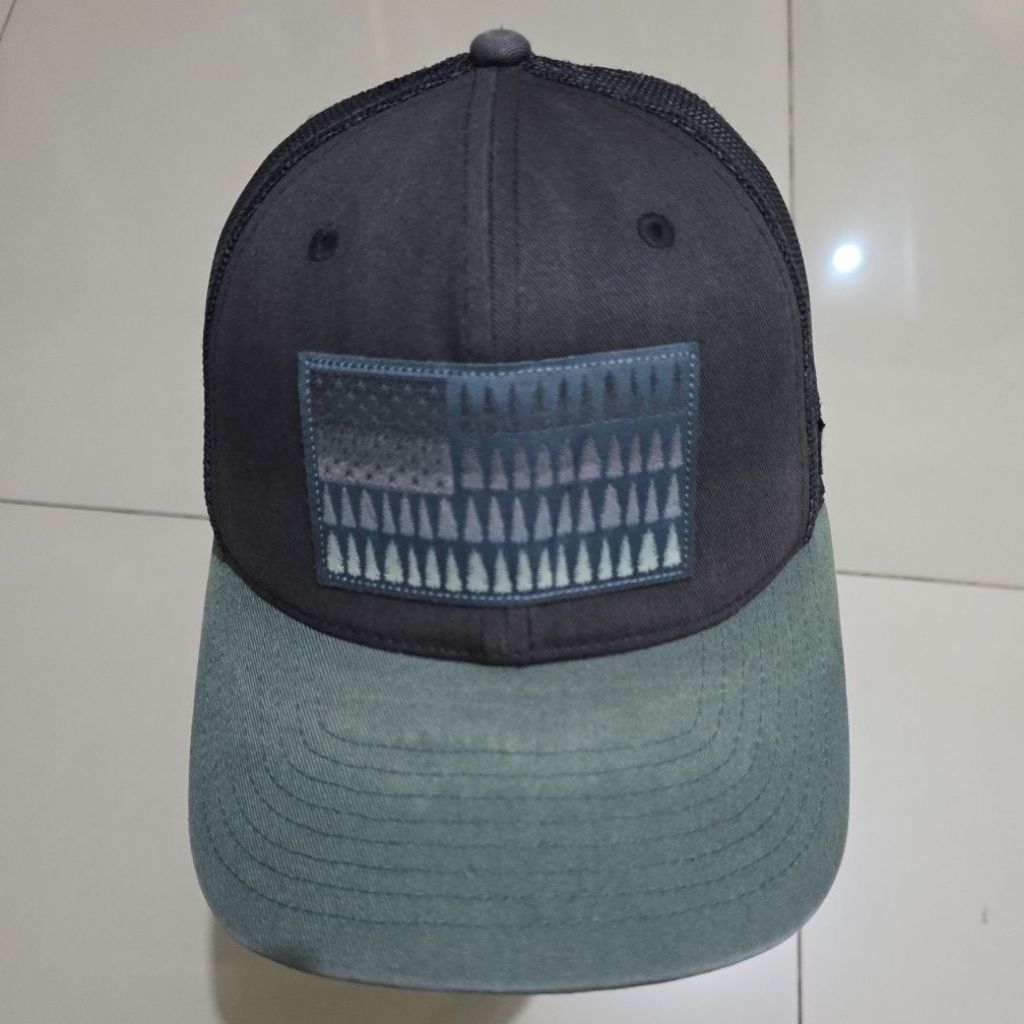 Topi Columbia Tree USA American Flag Original