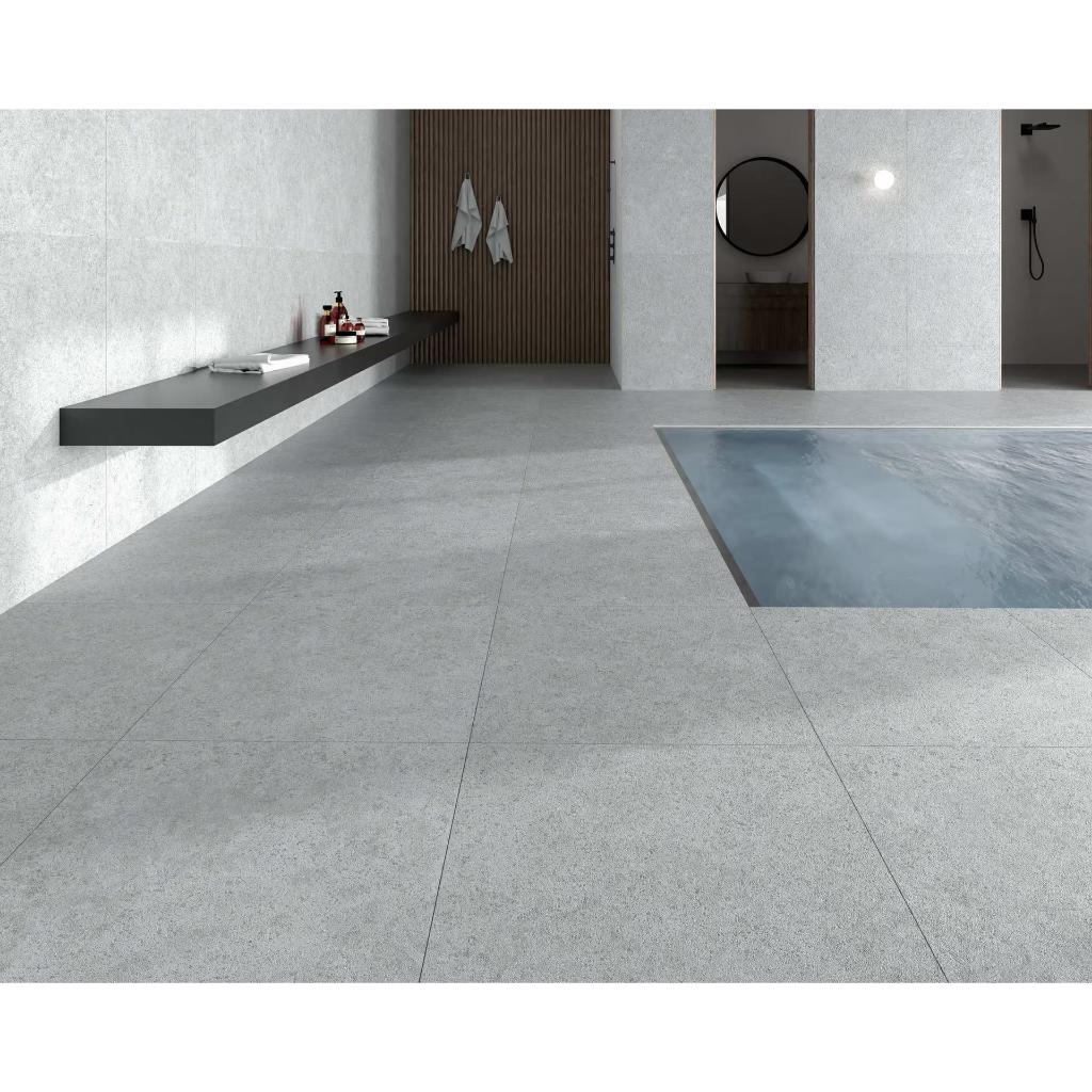 Granit Lantai Sun Power Anti Slip/Anti Licin Perugia Series Ukuran 80x80-Gris-Perla-Beige-Granit Mur