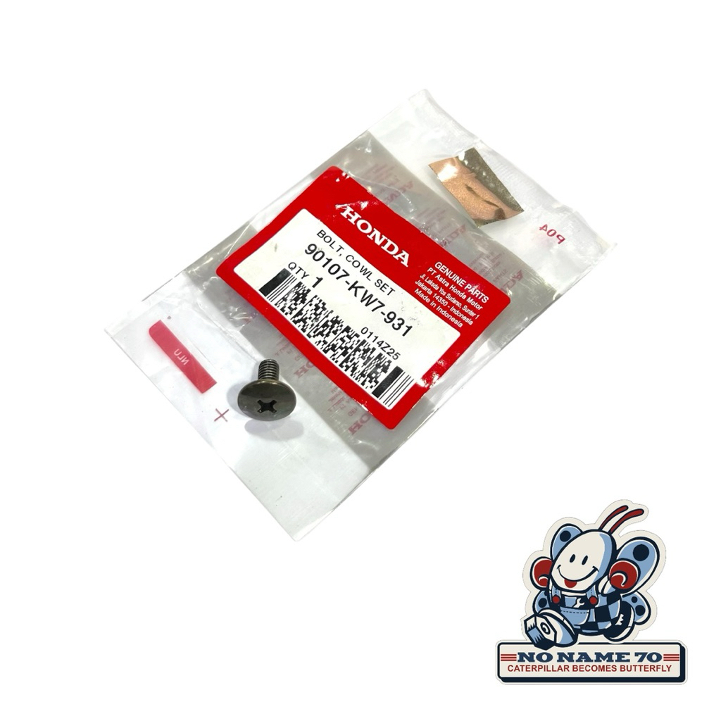 90107 KW7 931 Baut Cover Body Samping Honda CS1 Original
