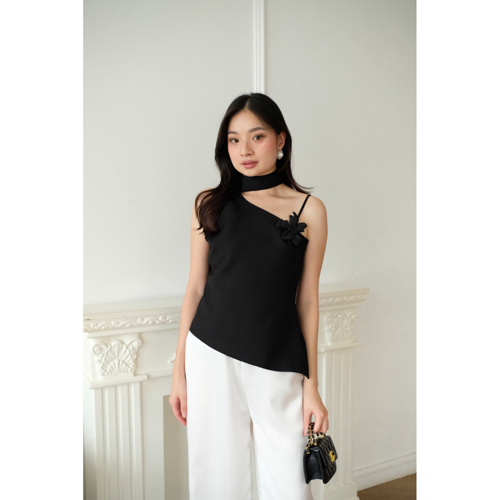 Virginia Top | Atasan Wanita | Tanktop Premium | Atasan Mewah