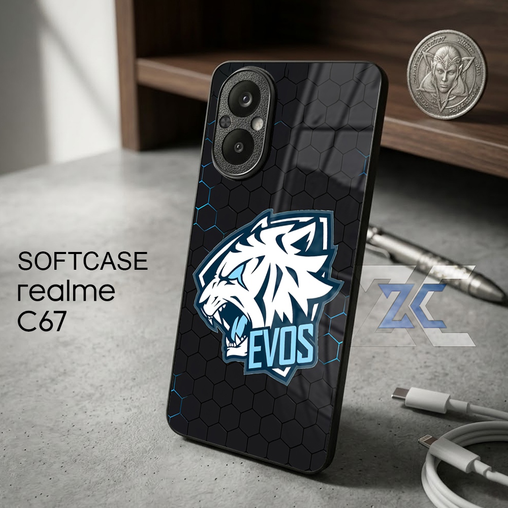 (TB43) Softcase Pro Camera REALME C67 | Casing Aestetic REALME C67 | Kesing Realme | Softcase Keren 