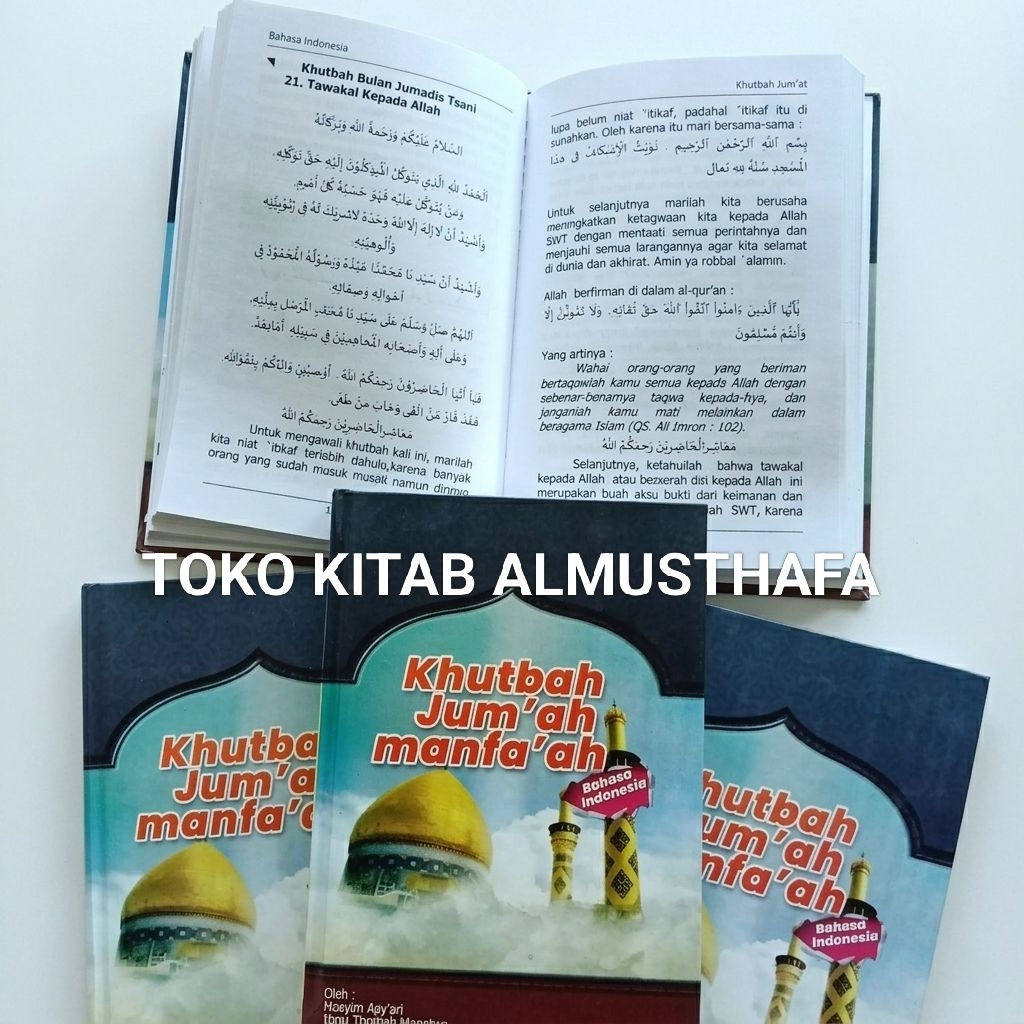 Khutbah bahasa jawa / jowo & bahasa indonesia setahun latin singkat / Risalah khotbah / hutbah / hot