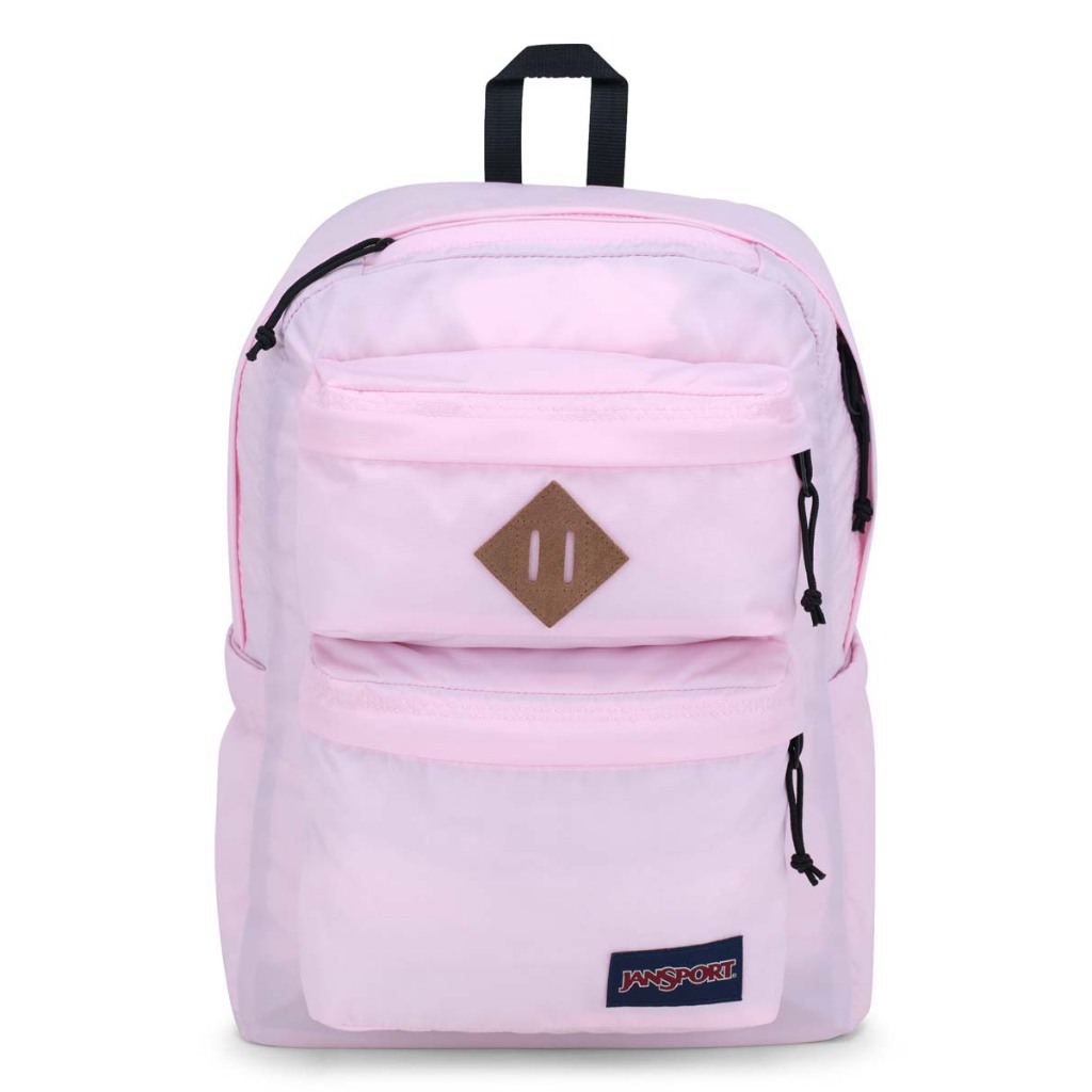 JanSport - Tas Ransel Laptop Double Break Pink Ice