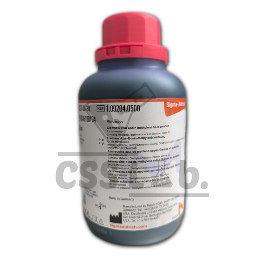 Giemsa | Larutan gimsa | for microscopy Merk 500ml