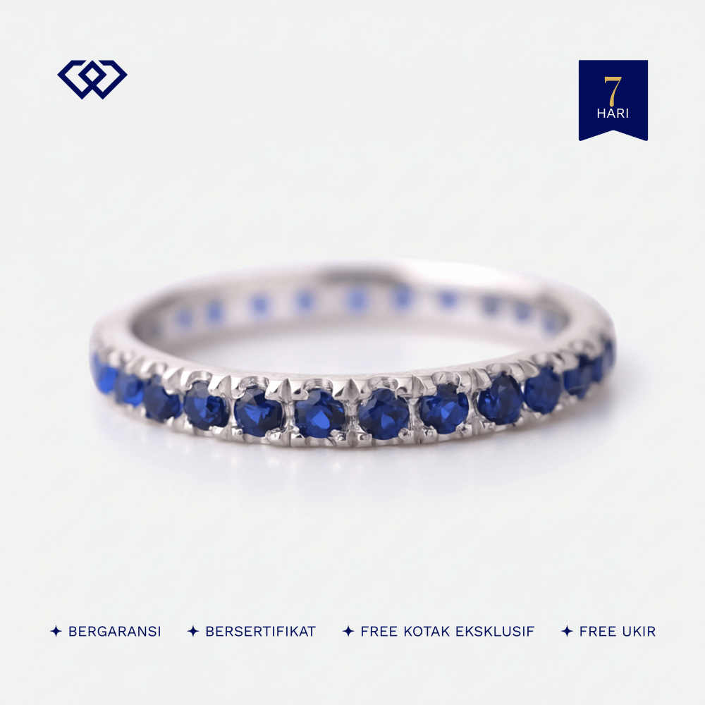 Winata Jewelry Cincin Tunangan Lamaran Wanita Bahan Perak