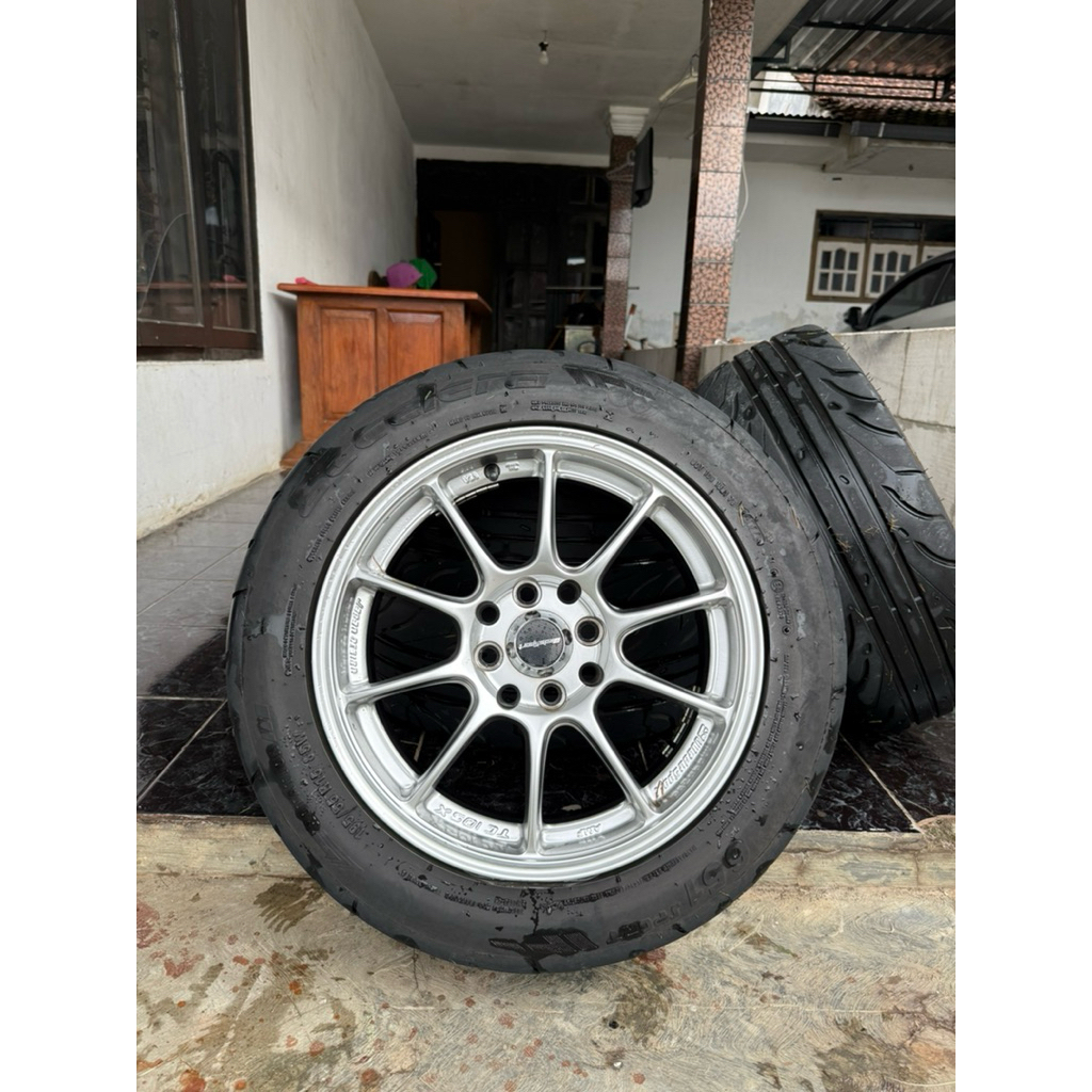 Velg ring 15 Wedsport tc105x + Ban semi slick