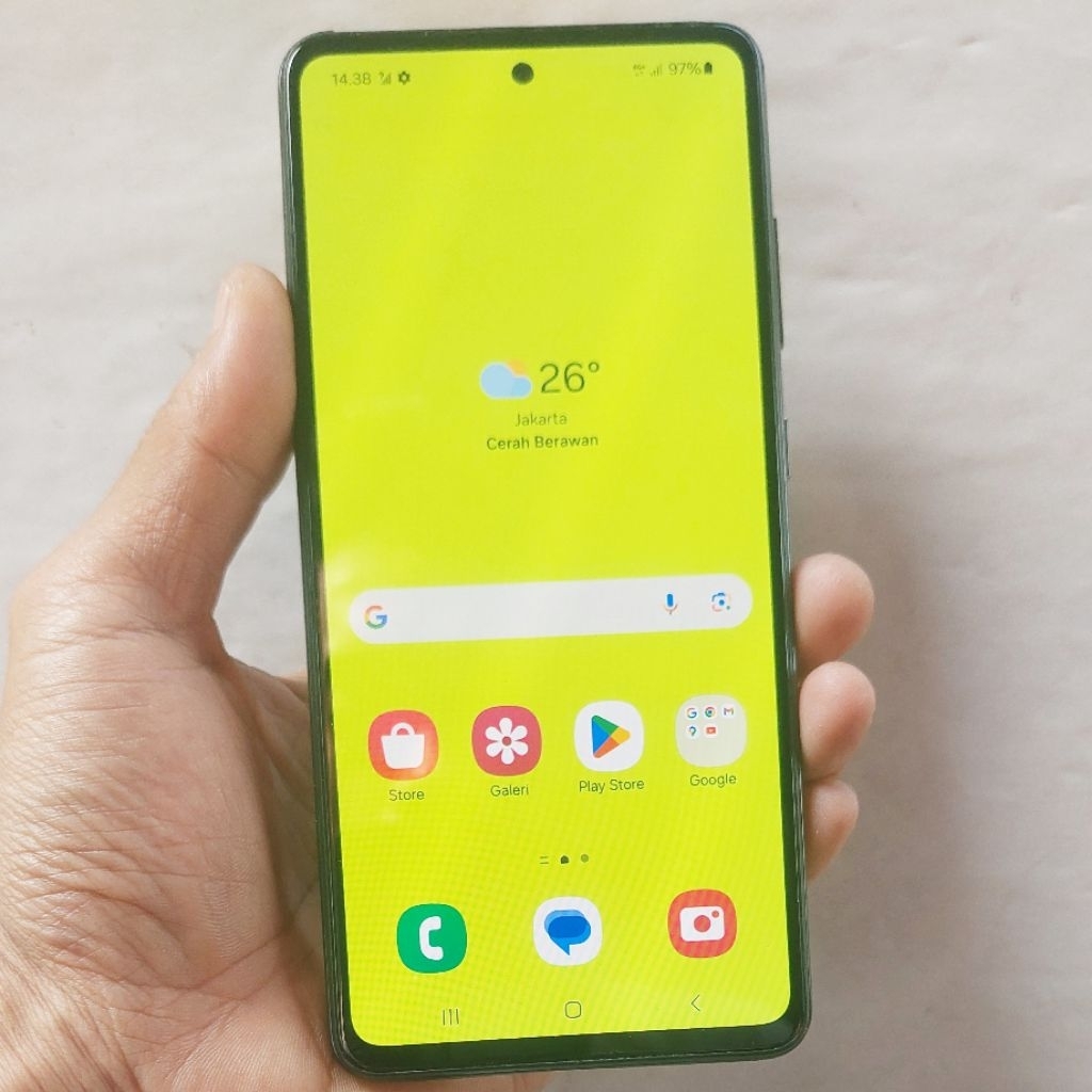 Handphone Hp Samsung Galaxy A52 Second 8/128 GB NFC Eks Resmi Sein Original