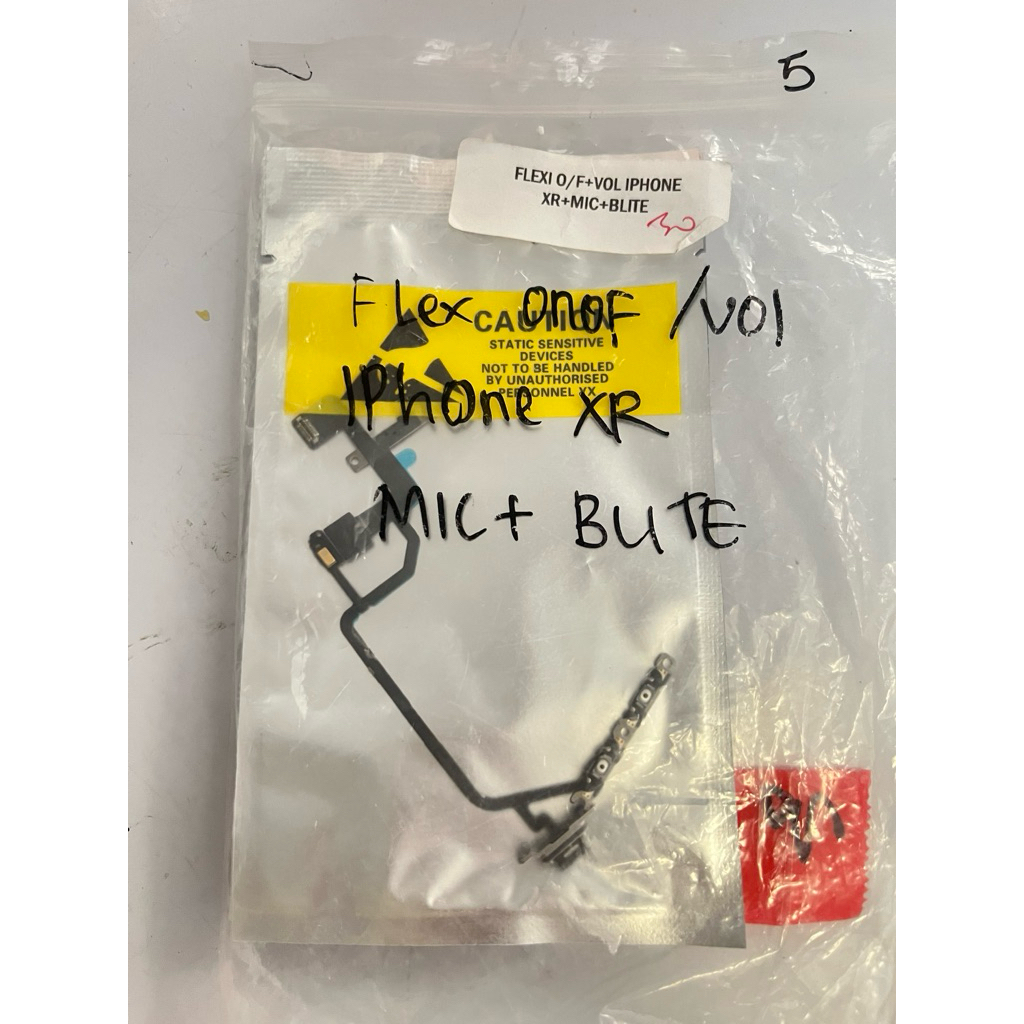 FLEXIBLE ON OFF + VOLUME IPHONE XR MIC + BLITE