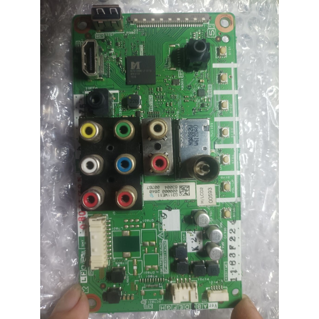 Mainboard TV LED SHARP 32 inch LC-32DX8881 Kondisi Mati Lampu Stanby Tidak Nyala