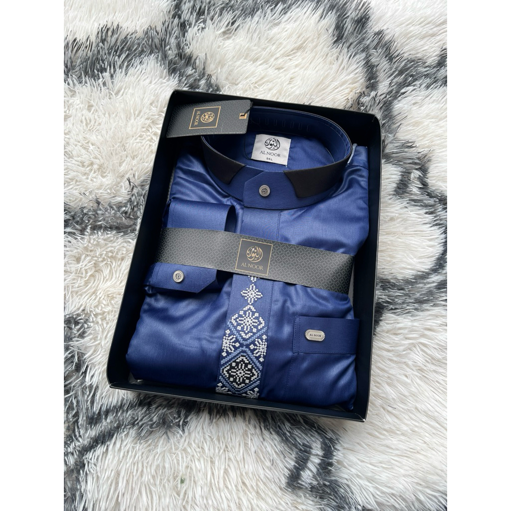 Jubah al noor premium manset Farel